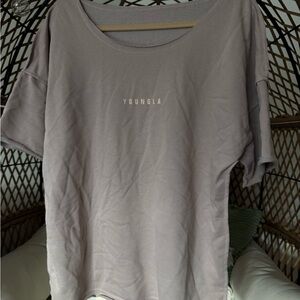 YoungLA Unisex T-Shirt Taupe